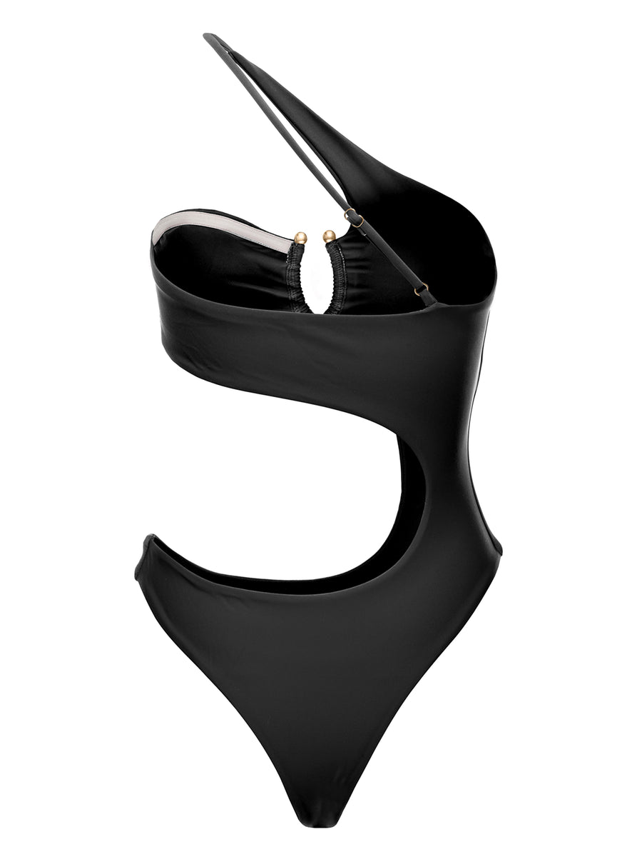 The Luxe Monokini (Black)