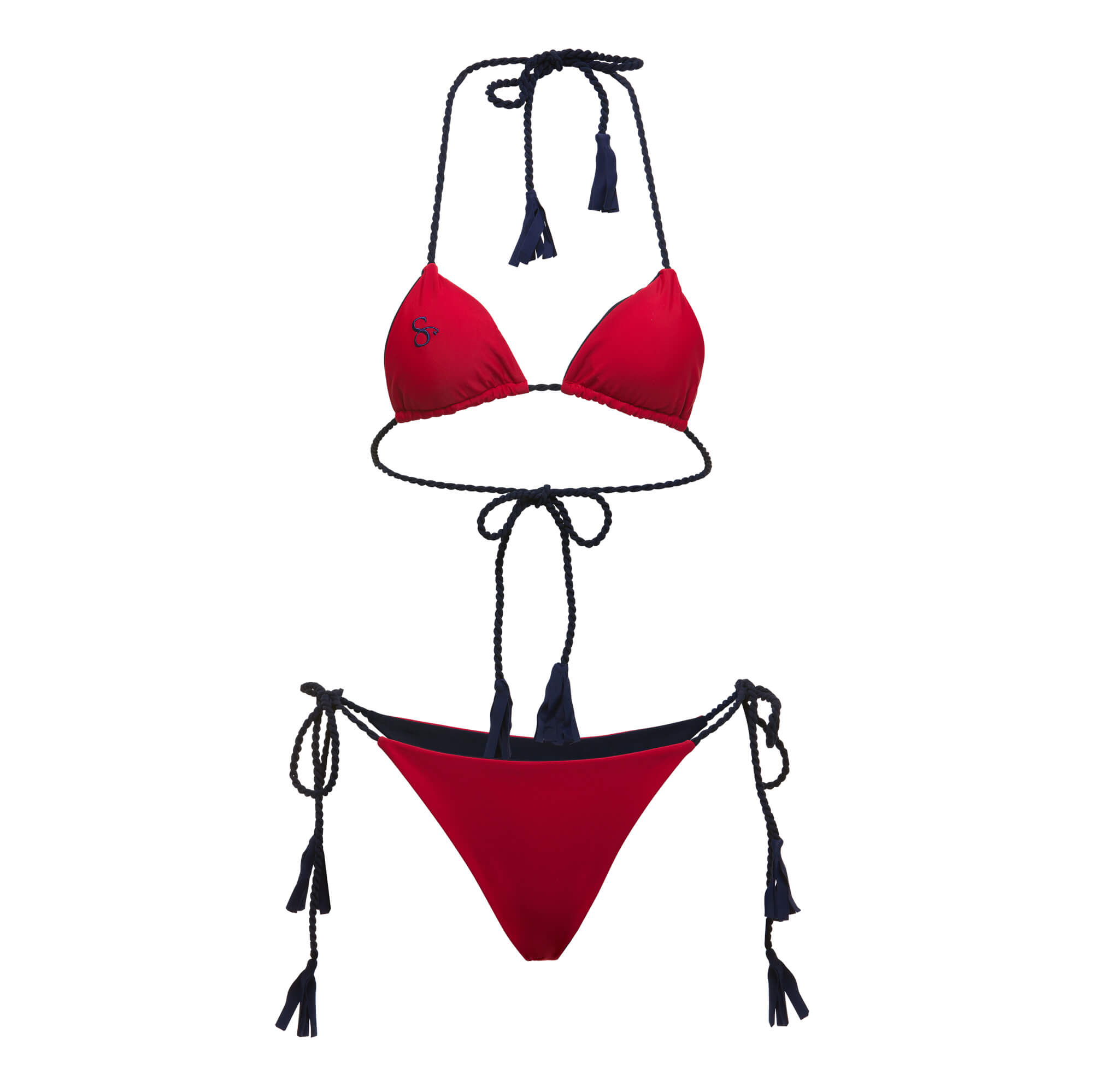 Sapphire Rouge Two Piece Rope Weave Bikini