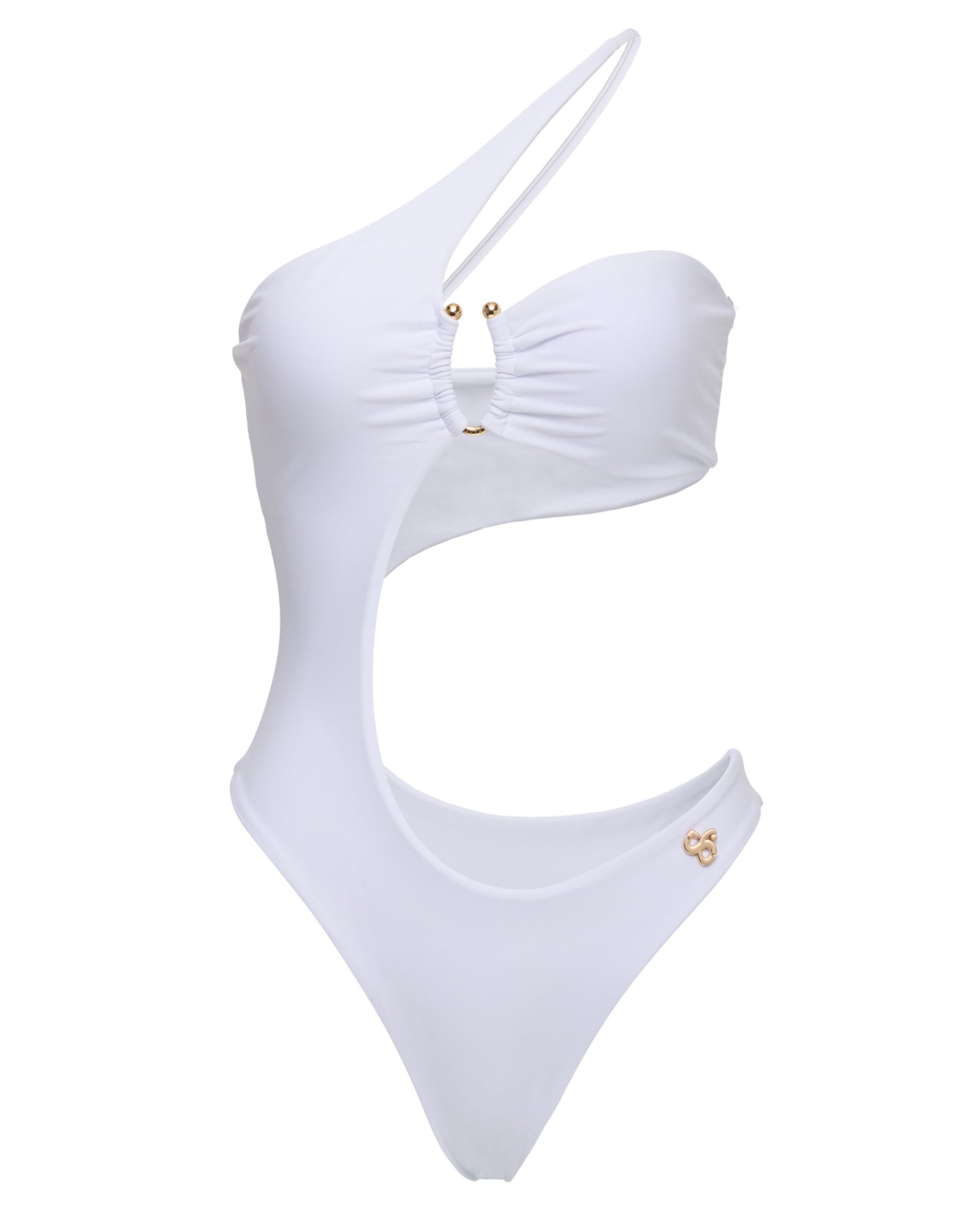 The Luxe Monokini (White) – SBOVIA