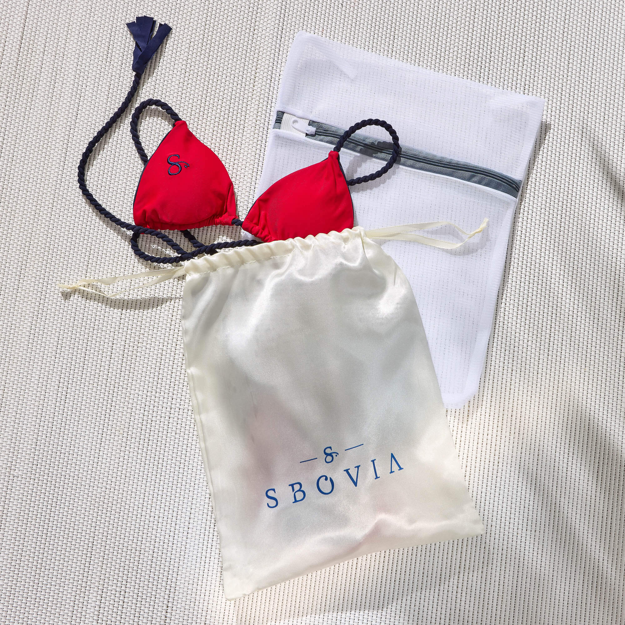 Deux piece rouge best sale
