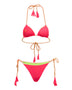 Pink Lemonade Two Piece Biweave Rope Bikini
