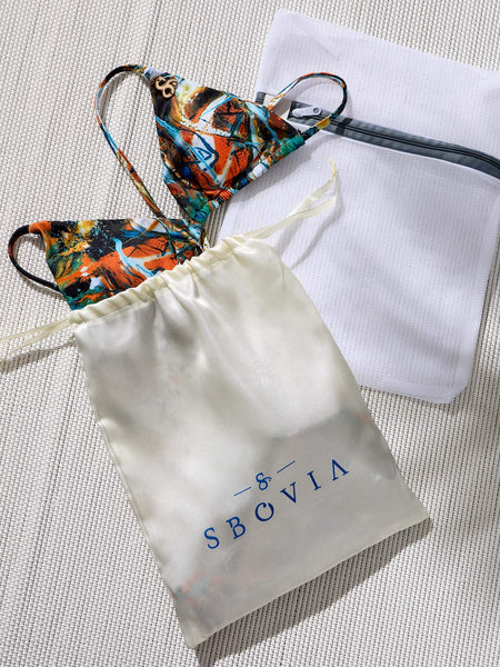 The Macedonian Matsa Two Piece Canvas Transfer Bikini